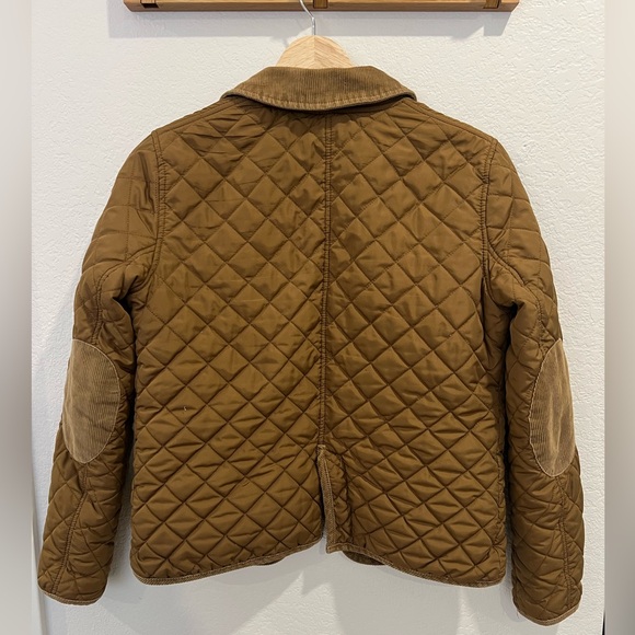 Topshop Tan Quilted Jacket - Picture 2 of 3
